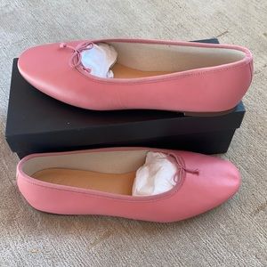Brand new J Crew Zoe ballet flats in US 12 Warm Rose.